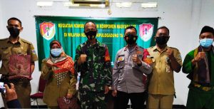 Merajut Persatuan Dan Kesatuan Bangsa, Koramil 04/Pulogadung Gelar Komsos