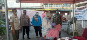 Pastikan Kesehatan Masyarakat Giat PPKM Mikro Dengan Swab antigen di lingkungan RW 09 Kelurahan Kayu Putih Pulogadung