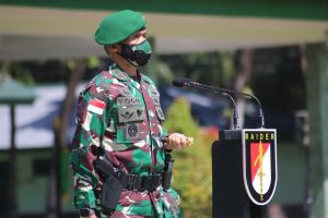 Pangdam XVII/Cenderawasih Pimpin Penyerahan Jabatan Dan Tradisi Korps Danyonif RK 751/VJS