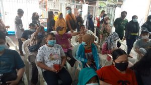 Masyarakat Apresiasi RT dan RW Kapuk Gerikas, Dalam Pelayanan Vaksinasi Di Wilayahnya   