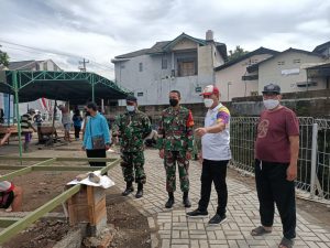 Wakil Walikota Surakarta Bersama Dasatgas Cek Progres Sasaran Fisik TMMD Reguler Ke-111 Kodim 0735/Surakarta