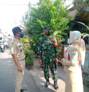 Tindak 10 Pelanggar Pada Giat Ops Tibmas Oleh Tiga Pilar Kelurahan Kayu Manis