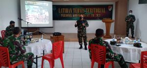 Pelihara Kemampuan Babinsa, Kodim 0505/JT Gelar Latnister TA.2021