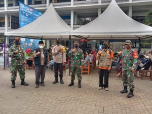 Serbuan Vaksinasi Massal Covid-19 Kepada Seluruh Warga Masyarakat oleh Koramil dan Tiga Pilar Matraman