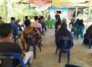 Tiga Pilar Birem Bayeun Berikan Sosialisasi Edukasi Pencegahan Covid-19