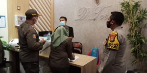 PPKM Darurat, Bersama Tiga Pilar Polsek Pesanggrahan OPS Yustisi Malam