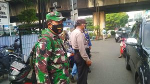 Petugas Gabungan Tiga Pilar Gelar Operasi penegakan Disiplin Protokol Kesehatan