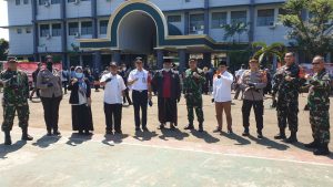 Danrem 051/Wijayakarta Menyambut dan mendampingi Kunjungan Kerja Panglima TNI Berserta Kapolri