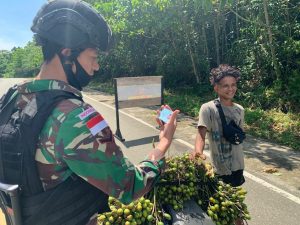 TNI Sweeping, Cegah barang Ilegal di Perbatasan RI-PNG