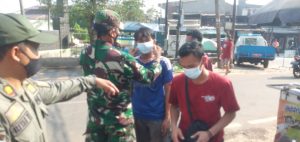 Operasi Yustisi Penegakan Disiplin PPKM Pergub No.3 TA.2021 oleh Muspika Empat Pilar Kec. Pulogadung