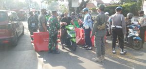 PPKM Darurat, Sekat Perbatasan Pondok Gede Bekasi-Cipayung Jakarta Timur