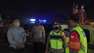 Polsek Tambelang Jalani Pengamanan Malam Takbiran Idul Adha