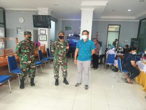Serbuan Vaksinasi Kembali Di Gelar Koramil 02/TB Sasar Warga Kelurahan Kalianyar