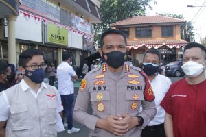 Soft launching Vaksin Merdeka, Percepat Herd Immunity Polres metro Jakbar terjunkan relawan vaksin