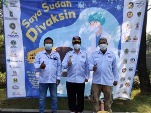 Tinjau Pelaksanaan Vaksin, Brigjen Pol Dr VICTOR PUDJIADI SpB FICS DFM selaku ketua Dewan Pakar MIO DKI Jakarta ; Sebanyak 1000 Vaksin Kami Targetkan Hari Ini