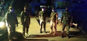 Babinsa Koramil 02/TB Bersama Tiga Pilar Gelar Patroli Wilayah Dimasa PPKM Darurat