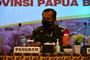Pangdam XVIII/Kasuari Himbau Kerja Sama dan Sinergi Turunkan PPKM di Sorong