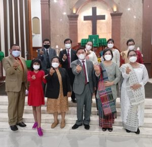 Pisah Sambut Pendeta Fungsional HKBP Ressort Kramat Jati, Dari Pdt. Aris Suhendro Panjaitan, S.Th Kepada Pdt. Ernawati Hasugian, S.Th, MM