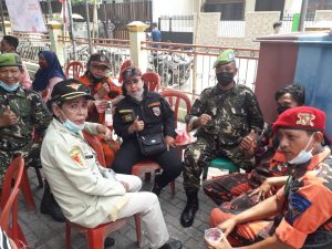 Serbuan Vaksinasi TNI AD Koramil 04 Cengkareng