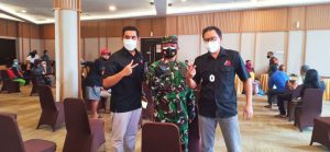 Serbuan Vaksinasi Koramil 06/Cakung Gelar Vaksinasinasi 76 Thn Indonesia Tangguh)