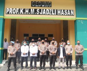 Jelang Kunjungan Kapolri, Kapolda Banten Tinjau Persiapan Vaksinasi di Kampus UIN