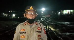 Lagi! Jembatan Muhara di kecamatan lebak gedong kabupaten lebak propinsi Banten kembali putus