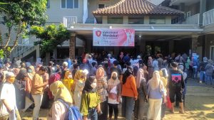 Vaksinasi Merdeka Tahap I Dilakukan Polsek Bojonggede Di Desa Rawapanjang