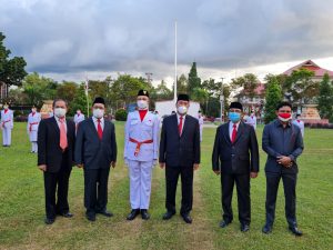 Pengukuhan Paskibra Provinsi Sulut, Perwira Lanud Sam Ratulangi Bertugas