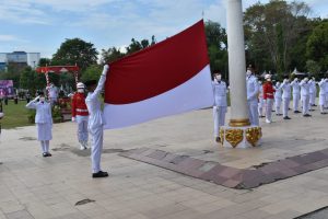 Upacara Peringatan Detik Detik Proklamasi Kemerdekaan Ke-76 RI di HST