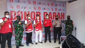 Wujudkan Persatuan dan Harapan, Menparekraf Kerjasama Koramil 05/Kramatjati Gelar Donor Darah
