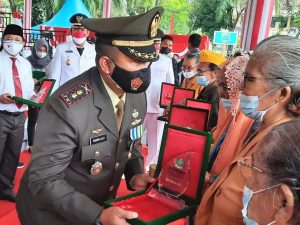 Selesai Rayakan HUT ke-76, RI Dandim 0211/TT Silaturahmi ke Kediaman Veteran RI