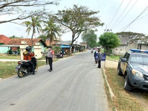 Polsek Tambelang Giat Oprasi Yustisi Pantau Penerapan PPKM
