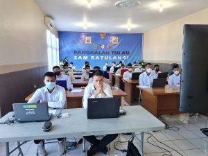 Tes Psikologi Calon Siswa Tamtama PK TNI AU Gelombang III TA 2021 di Lanud Sam Ratulangi