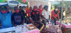 Dalam Rangka Memeriahkan HUT RI Ke-76, Pemuda Kampung Nimbay Distrik Warmare Adakan Pertandingan Sepak Bola