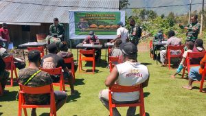 Serbuan Vaksinasi KODIM Jayawijaya di Kampung Ilekma Disambut Baik Masyarakat