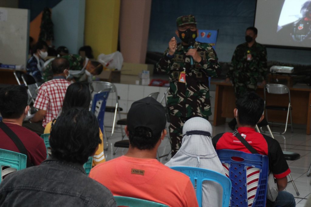 Kembali Gencar Serbuan Vaksinasi di Lanud Sam Ratulangi