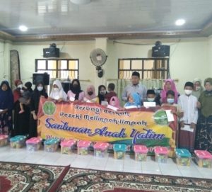 Gebyar Muharram 1443H Majlis Ta’lim Mursyidatul Ummah Santuni Anak Yatim