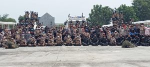 Simulasi Yang Menegangkan, FPU 3 Minusca Polri Hadapi Teror, Senjata Api, Ledakan Bom Sampai Aksi Demontran