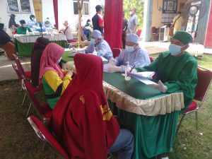Vaksinasi Tahap 2 Di Desa Waringin Jaya