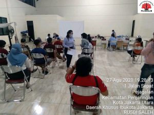 Vaksinasi Safari Kolaborasi Paguyuban Wihara Kel Pejagalan Bersama Pemda DKI Dengan Target 200 Orang