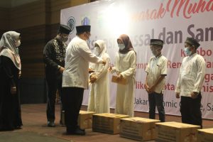 Bidang PRK MUI Jakarta Menggelar Vaksinasi dan Santunan 100 Anak Yatim