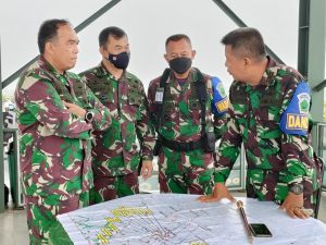 Hari Kedua Drill Taktis Latbakjatrat Terintegrasi YTP Yonif R 641/Bru Diawasi Waaslat Kasad Bidang Latihan