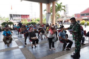 Jelang Hari Jadinya Yang Ke-60, Korem 071/Wijayakusuma Lakukan Serbuan Vaksinasi di Unsoed