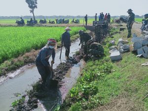 Ditengah Pandemi Covid-19 tetap Semangat Laksanakan Pra TMMD Reguler 112 Di Desa Majasto