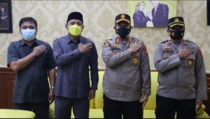 Kapolres Serang AKBP Yudha Satria Sambangi DPRD Kabupaten Serang, Silaturahmi Dirinya Sebagai Kapolres Baru