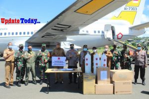 Kodam XVIII/Kasuari Terima Bantuan Alkes Dari Panglima TNI Untuk Masyarakat Papua Barat