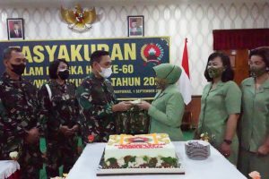 Korem 071/Wijayakusuma Peringati HUT Ke-60 Dengan Kesederhanaan