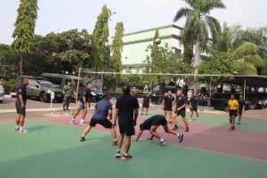 Meskipun Sudah Di Vaksin Covid-19 DANREM 051/Wijayakarta Ajak Anggotanya Olahraga Rutin Guna Menjaga Imunitas Kesehatan Dan Kebugaran