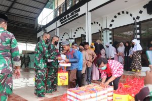 Berlomba Dalam Kebaikan DANREM Santuni Anak Yatim