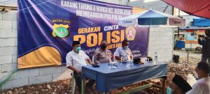 Gerakan Cinta Polisi, Katar Kebon Jeruk Tasyakuran Pembangunan Pos Pol Tahap Pertama